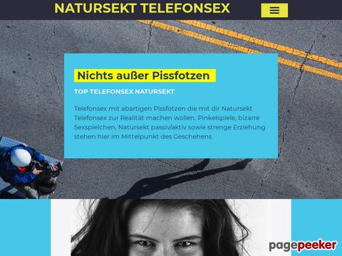 Details : Natursekt Telefonsex Planet - Nichts außer Pissfotzen