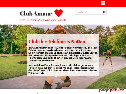 Abartiger Telefonsex im Club Amour